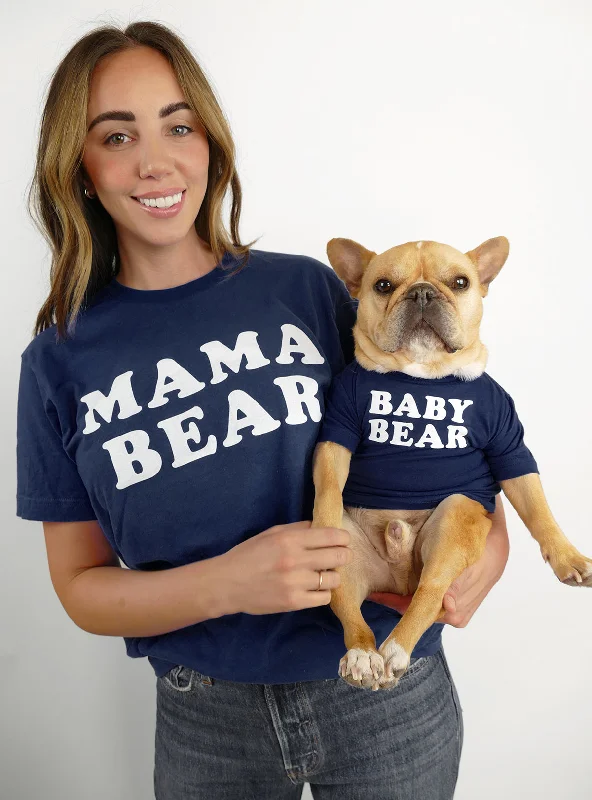 Mama Bear + Baby Bear Matching T-Shirt Set