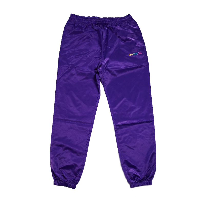 RASKOL Athletic Windbreaker Bottom (Purple)