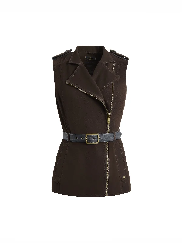 Primrose Gilet - Chocolate