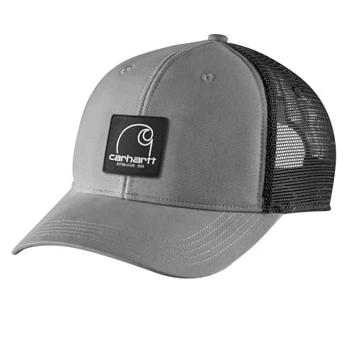 Carhartt 106190 Men's Canvas Mesh-Back C Patch Cap