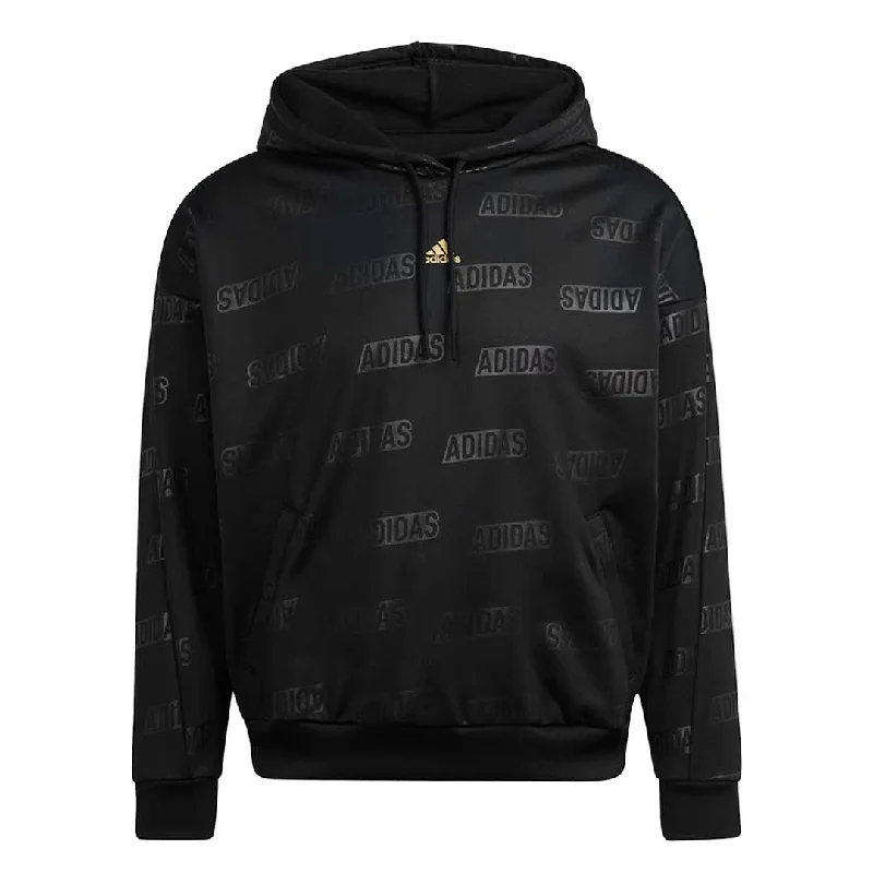 adidas - Women's Embossed Monogram Fleece Hoodie (IM2586)