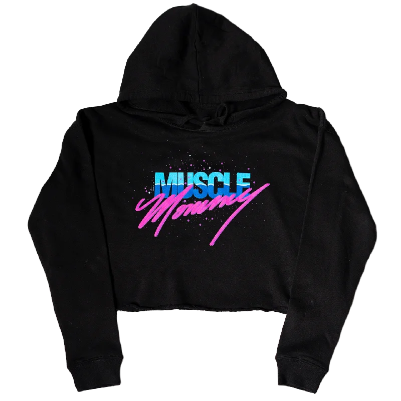 Muscle Mommy (Women's Crop HOODIE)