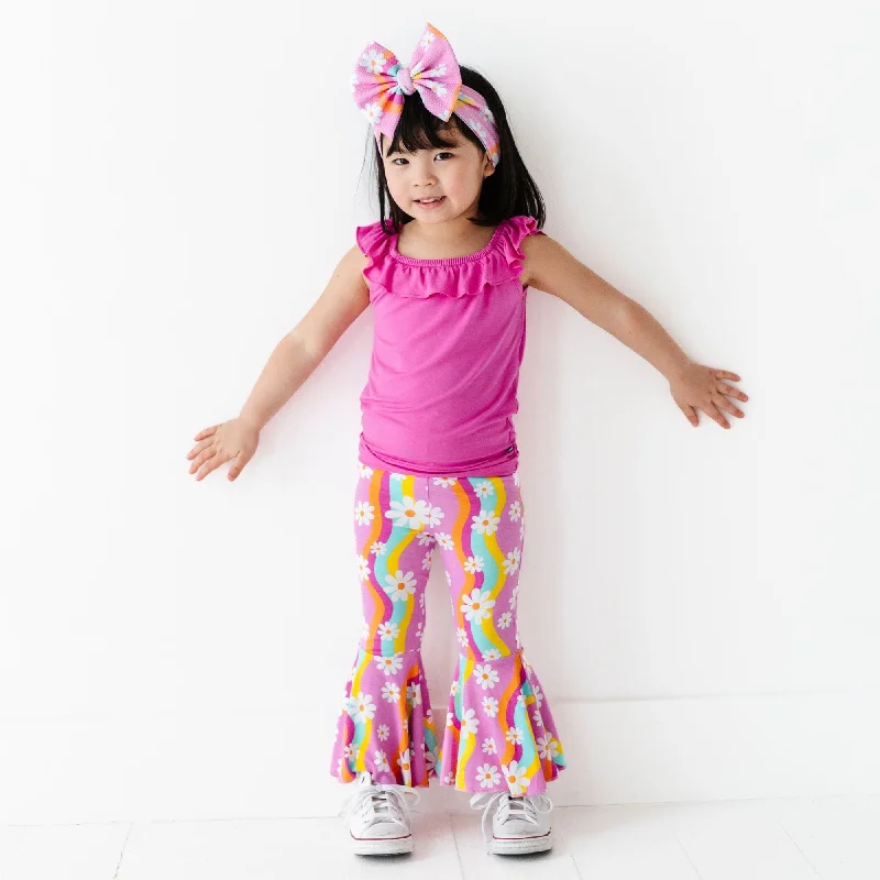 Disco Daysies Top & Bell Bottoms Set