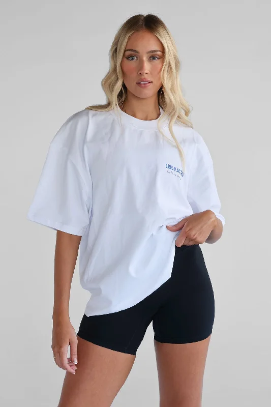 The Pilates Collection Boyfriend Tee - White