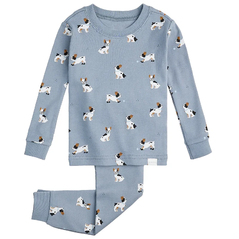 2 Piece Boys French Terrier Pajamas