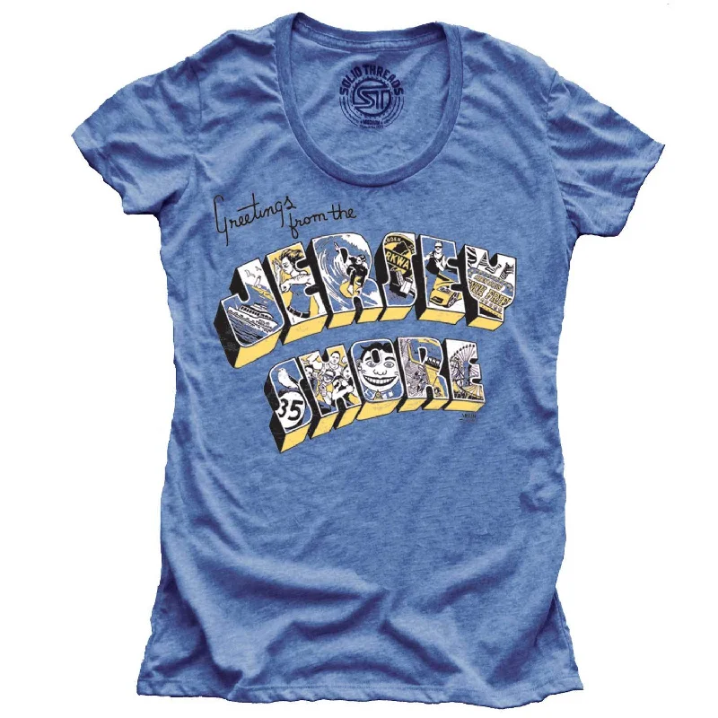 Women's Greetings from the Jersey Shore T-shirt