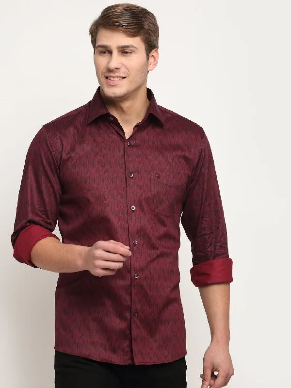 Men's Maroon Shirt