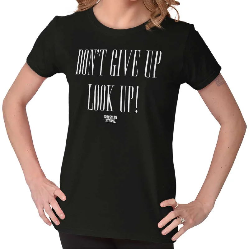 Look Up Ladies T Shirt