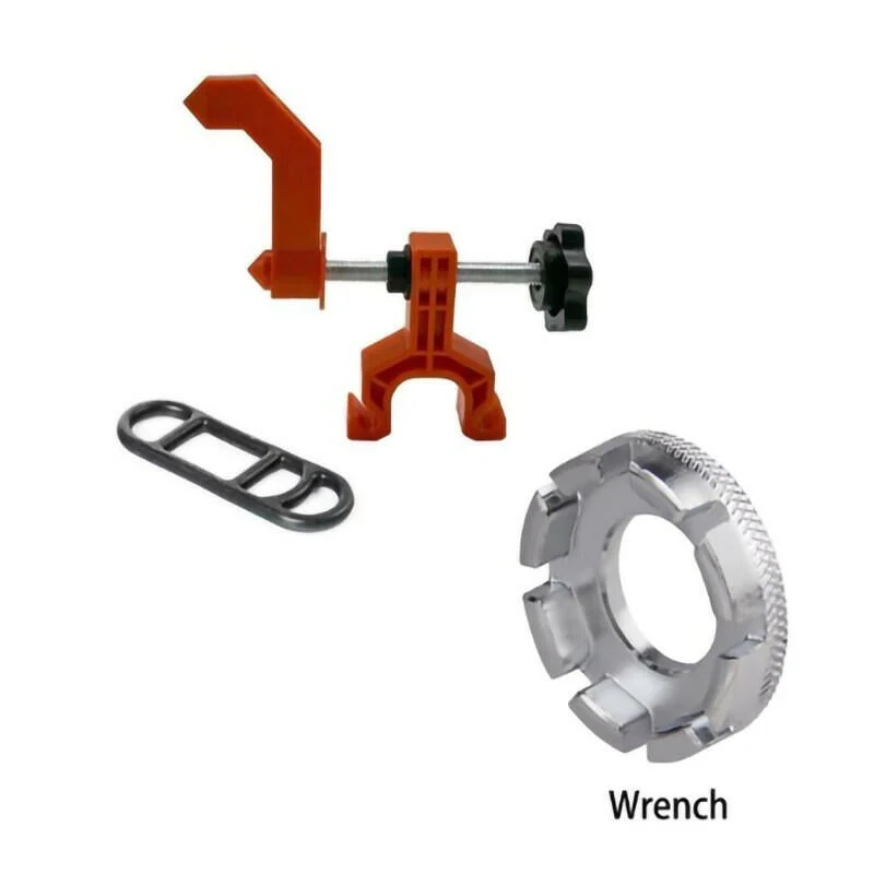 with Wrench Red