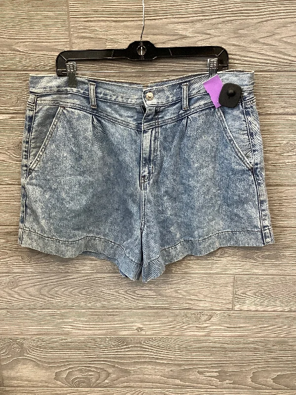 Shorts By American Eagle In Blue Denim, Size: 16