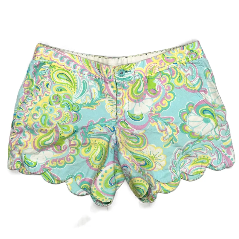 Shorts Designer By Lilly Pulitzer In Aqua, Size: 4