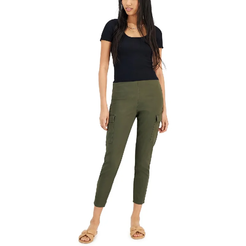 Tinseltown Womens    High Rise Skinny Cargo Pants