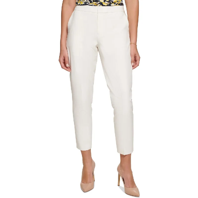 Tommy Hilfiger Womens Sloane Crop Office Ankle Pants