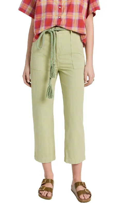 Voyager Pant In Washed Sweetgrass